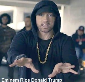 موزیک ویدیو Eminem Rips Donald Trump In BET Hip Hop Awards Freestyle Cypher