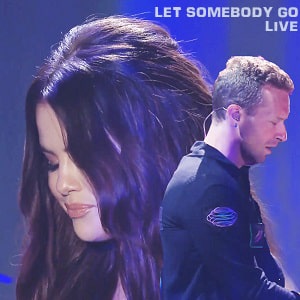 اجرای زنده Coldplay X Selena Gomez - Let Somebody Go(The Late Late Show with James Corden) با زیرنویس