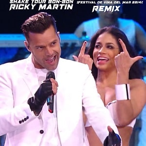 اجرای زنده Ricky Martin - Shake Your Bon-Bon (Festival de Vina del Mar 2014) با زیرنویس