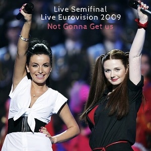 اجرای زنده tATu - Not Gonna Get Us Live Semifinal Eurovision 2009 با زیرنویس