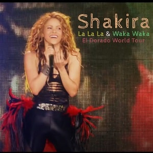 اجرای زنده Shakira - La La La _ Waka Waka (From Shakira In Concert-El Dorado World Tour) با زیرنویس