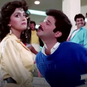 شو هندی Ek Do Teen - Anil Kapoor (Tezaab Movie 1988)(Amit Kumar) با زیرنویس