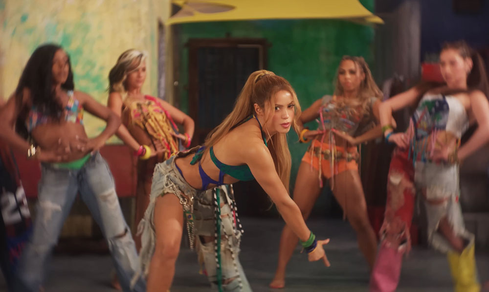 رقص شکیرا Shakira and Burna Boy - Dai Dai