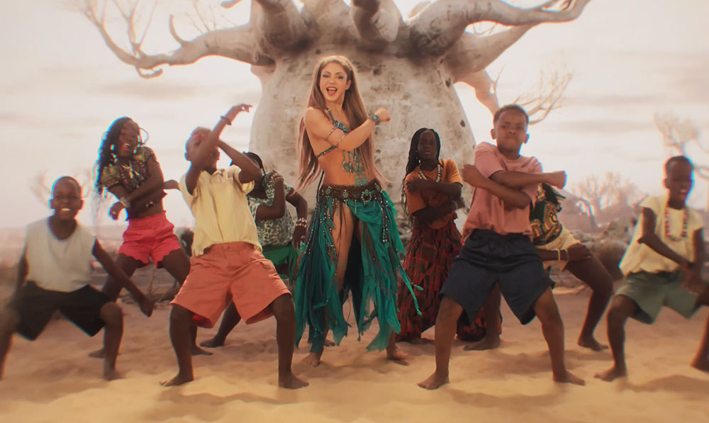 Shakira and Burna Boy - Dai Dai